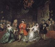 William Hogarth Beggar s opera France oil painting artist